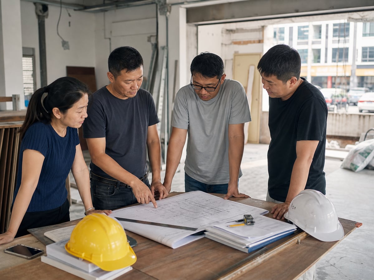 Contextual sample visual for a construction member story in Klang